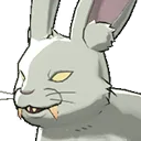 素早い八つ裂きウサギ