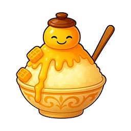 허니팝 빙수