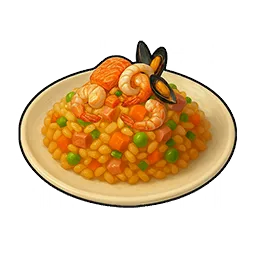 Icon Seafood Fried Rice trong The Seven Deadly Sins: Origin