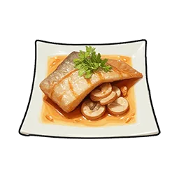 버섯 생선 찜