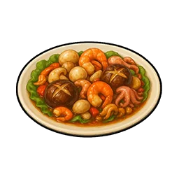 버섯 해물 볶음