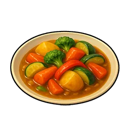 커리 야채 볶음