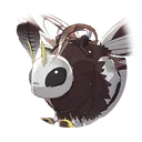 Fluffy Snow Moth