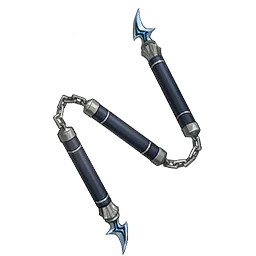 Black Flame Wings Nunchaku