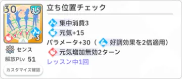 立ち位置チェック