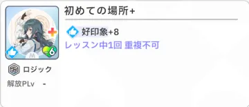 初めての場所+