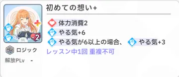 初めての想い+