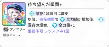 待ち望んだ瞬間+