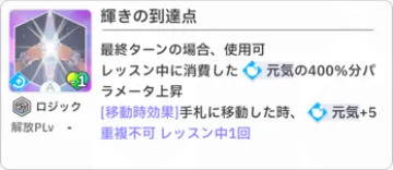 輝きの到達点