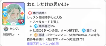 わたしだけの思い出+