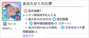 あなたがくれた夢