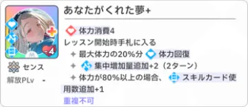 あなたがくれた夢+