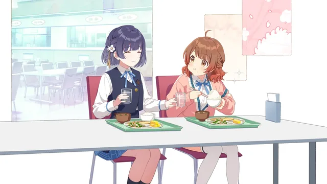 パクパクもぐもぐ