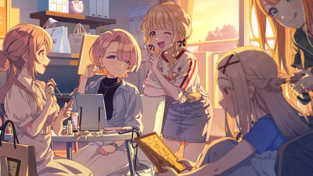 オシャレもメイクも♪