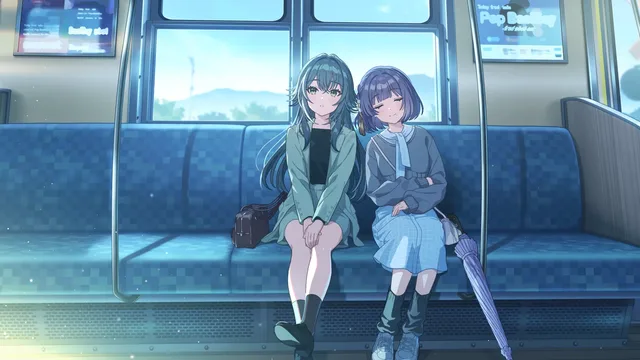 あなたとふたり、電車で