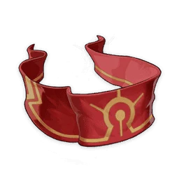 Rich Red Brocade