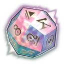 Shining Trapezohedron Die