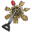 Armed Archaeological Shovel (Advanced)