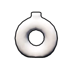 Ouroboros Vase - White