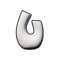 Double-Neck Jade Bottle - White