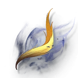 Gold-Dissolving Feather
