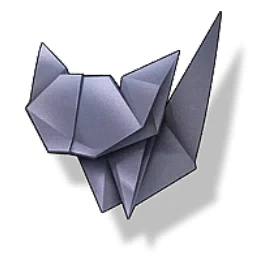 Paper Black Cat