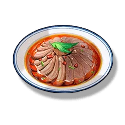 肉のピリ辛炒め