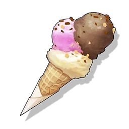 Triple-Scoop Ice Cream