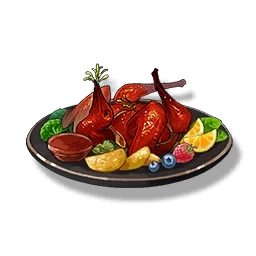 果樹の木焼き鳩